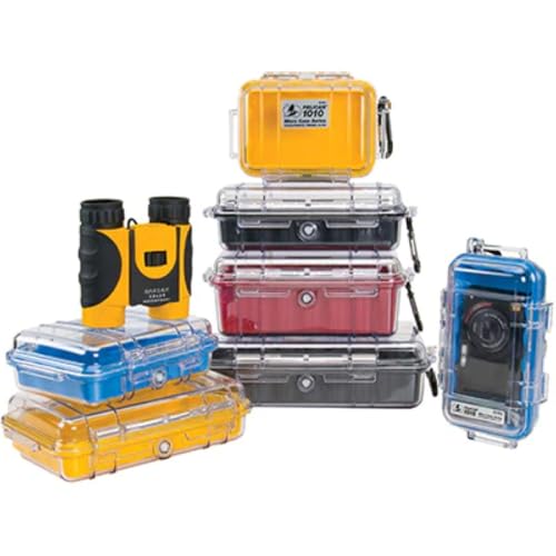 Pelican 1010 Micro Case (Blue/Clear) - color: Blue/Clear, size: One Size