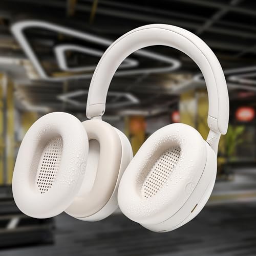 WC SweatZ XM5 - Patented Earpad Sweat Covers for Sony WH1000XM5 by Wicked Cushions | Full 360 Earpad Protection | Sweatproof & Easily Washable | Silver - color: Silver