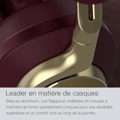 Bowers & Wilkins Px8 Over-Ear Wireless Headphones, Royal Burgundy - color: Royal Burgundy