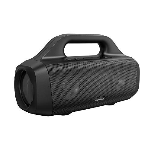Soundcore Anker Motion Boom, Portable Bluetooth Speaker, IPX7, BassUp | 24H Playtime, App, Built-in Handle, Outdoor Speaker for Camping, Pool, Beach, Backyard