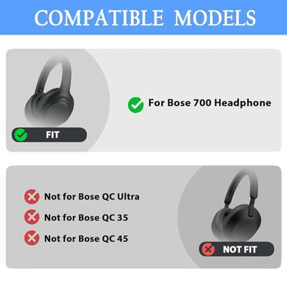 Adhiper Replacement Ear Pads for Bose 700/NC700 Wireless Headphones - color: Leopard Print