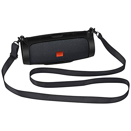 Silicone Case Skin Protective Sleeve Cover Shell for JBL Charge Essential Bluetooth Speaker - color: black