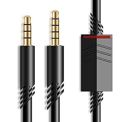2M Inline Mute(Slide) TPE Cord for Astro A40 Headsets | Inline Mute Function(Slide Button)Audio Cable, 2 Meter Long , TPE, Compatible with Astro A40 Headsets - size: 2M, style: Mute Function-TPE