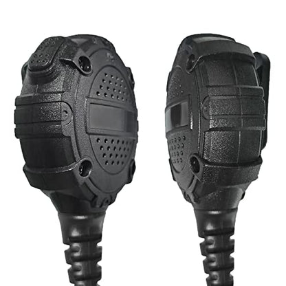 Radio Mic for Motorola Walkie Talkies XPR 6350 6550 XPR 7350 7550e APX 4000 6000 APX 7000 8000 XiR P8200 XiR P8208 XiR P8260 XiR P8268 Motorola Radio Earpiece Shoulder Microphone Push to Talk