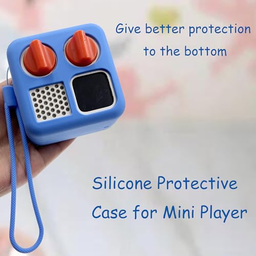 Silicone Case for Yoto Mini Player (Blue) - color: Blue