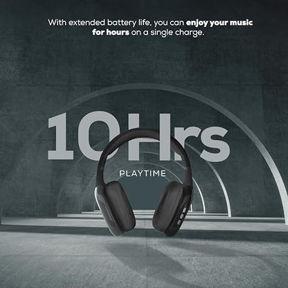 Gabba Goods Wireless Over Ear Bluetooth Headphones with Microphone - Wireless Headset -Noise Reduction - Bluetooth, Wired,Built in Micro SD for Travel, Home, Work TV,PC,Gaming,Cellphone (Black) - color: Black