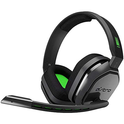 ASTRO Gaming A10 Wired Gaming Headset, Lightweight and Damage Resistant, ASTRO Audio, 3.5 mm Audio Jack, for Xbox Series X|S| One, PS5, PS4, Nintendo Switch, PC, Mac- Black/Green - color: Black