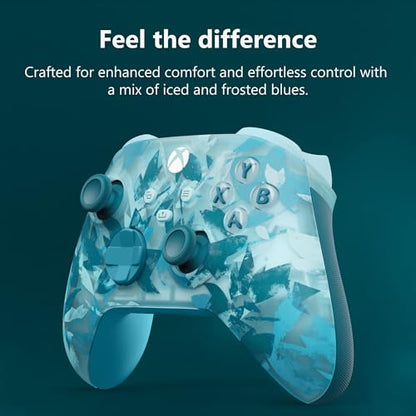 Xbox Wireless Gaming Controller | Ice Breaker Special Edition | Consoles, PCs, TVs, mobile, and more | Textured Grip | Wireless, Bluetooth, USB-C Connectivity - style: Ice Breaker