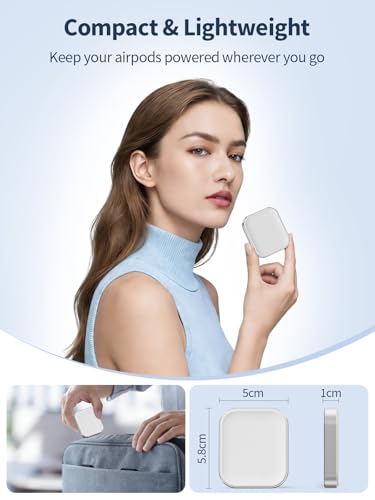 AirPods Pro Charger, Wireless Charging Station for AirPods Pro 3/ Pro 2/Pro, Wireless Charger for Airpods 4 (with Active Noise Cancellation)/ 3rd/ 2rd, White - color: Aluminum(White)-for AirPods