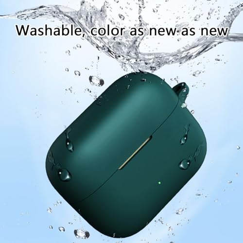 Scratchproof Case Shockproof Skin Wrap for Buds Clip Enclosure Housing Washable Silicone Sleeve Enhances Grip - color: Red