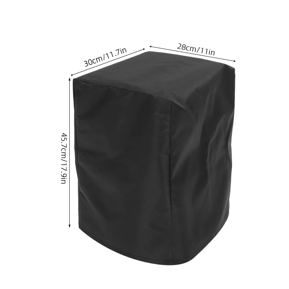 ibasenice Outdoor Audio Dust Cover Weatherproof Oxford Fabric Speaker Cover for Protection against Rain and Dust Fits Most Outdoor Speakers 17.99 X 11.81 X 11.02 Inch