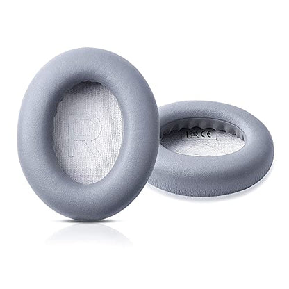 HUYUN Protein Leather Ear Pads Replacement for Bose Headphones 700, NCH700, NC700 Headphones Earpads, Headset Ear Cushion Repair Parts (Silver Gray) - color: Silver Gray