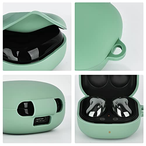 AIRSPO Silicone Case Compatible with Samsung Galaxy Buds 2 Pro, 2, Live & Pro Case (Cactus Green) - color: Cactus Green