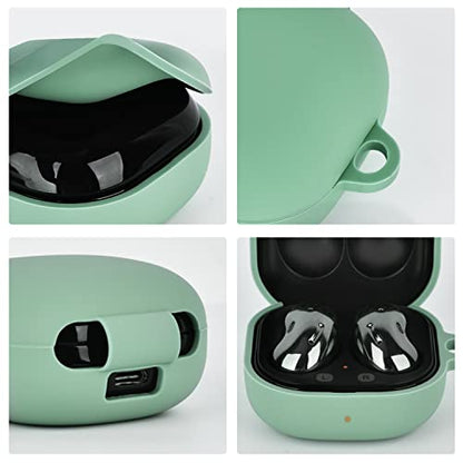 AIRSPO Silicone Case Compatible with Samsung Galaxy Buds 2 Pro, 2, Live & Pro Case (Cactus Green) - color: Cactus Green