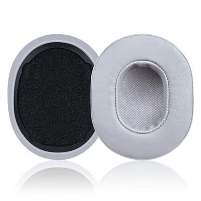HAOMUK Replacement Ear Pads for Skullcandy Crusher Wireless/Evo/ANC Hesh 3/EVO/ANC, Headphones Ear Cushions, Headset Earpads, Ear Cups Cover-Grey - color: Grey
