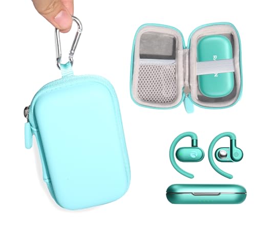 Alltravel Earbuds Case for Raycon Fitness Open Ear Earbuds (Green) - color: Green