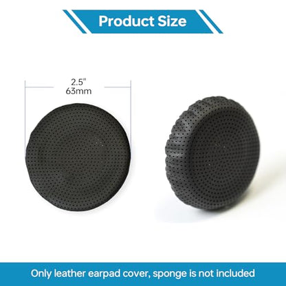 Ear Pads for Poly Headset, Replacement Ear Cushion Cover for Plantronics Blackwire 3320 3325 C310 C320 C3210 C3220 C3225, Cushions Ear Pads Cover for Jabra PRO 920 930 935 9450 9460 (2 PCs)