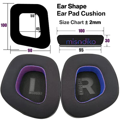 Upgraded Ear Pads Cushions Replacement for Void RGB, Void Elite, Void Pro Gaming Headset (Cooling Gel)