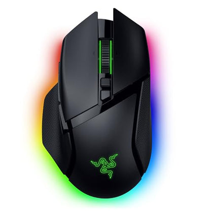 Razer Basilisk V3 Pro 35K Wireless Gaming Mouse, 140 Hr Battery, Black | 35K DPI Optical Sensor Gen 2, HyperScroll Tilt Wheel, 13 Customizable Controls, Chroma RGB, Optical Switches Gen 3
