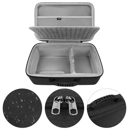 GEEKRIA Audio Interface Carrying Case, Compatible with Universal Audio Apollo Twin X DUO/Twin X QUAD/Twin X DUO Gen 2/ Twin X QUAD Gen 2, EVA Hard Shell Travel Bag (Dark Gray)
