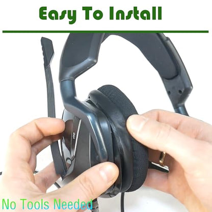 Void USB Earpads Replacement Cushion Compatible with Corsair Void/Void v2/Void Pro/Void Elite/Surround Wired & Wireless RGB USB Gaming Headsets Ear Pads with Cooling Gel
