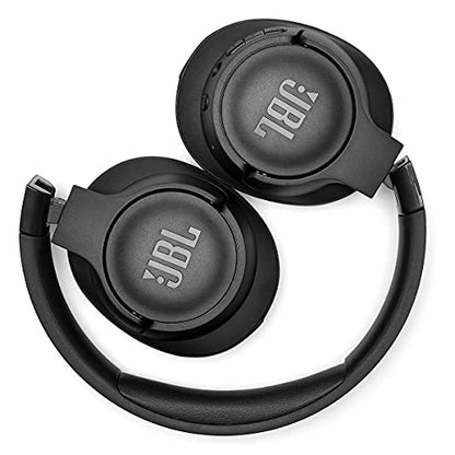 JBL Tune 710BT Wireless Over-Ear - Bluetooth Headphones with Microphone, 50H Battery, Hands-Free Calls, Portable (Black), Medium - color: Black