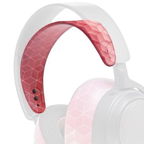 WC HeadbandZ Arctis Nova - Upgraded Silicone Headband for Arctis Nova Headsets by Wicked Cushions - Enhanced Flexibility, Comfort, and Style with Matching Earpad Designs | Hex Red - color: Hex Red