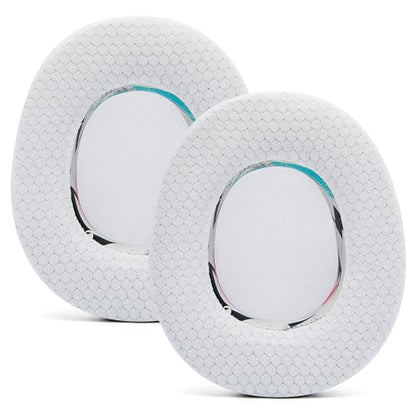 WC Freeze Nova Pro Wireless - Earpads for Arctis Nova Pro Wireless & More | Made by Wicked Cushions | Also fits SteelSeries Nova Elite & Nova Pro Omni(Doesn't Fit Other Models) | 90's White - color: 90's White
