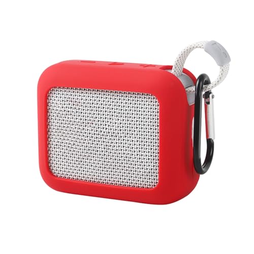 Silicone Case Cover for GO 4 GO4 Bluetooth-Compatible Full Cover Thickened Protective Sleeve Protective Sleeve - color: Red