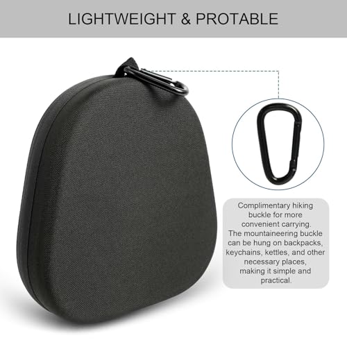 Headphones Case for Skullcandy/JBL/Bose/Sony Wireless Headphones - Brown | Travel Case Carrying Cover Bag, Storage Protective Bag with Cable - color: Brown