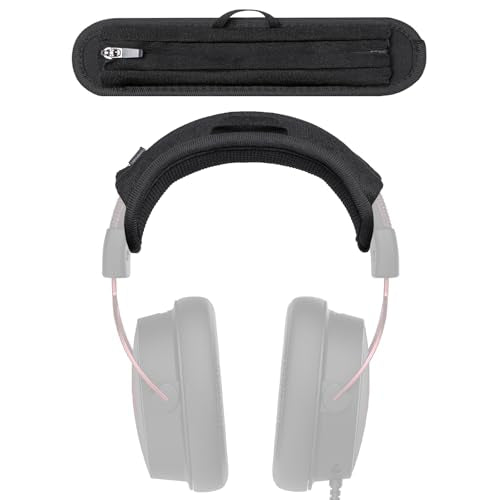 Headband Cushion Cover Compatible with HyperX Cloud 1/2/3/Pro/Core/Alpha/Alpha S/Alpha Pro/Flight/Flight S/Stinger/Stinger S/Stinger Core/Mix, CloudX/Stinger/Stinger Core/Flight/Chat Headset