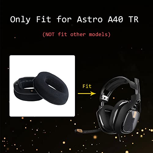 Comfort Velour Ear Pads Compatible with Astro A40 TR Headset
