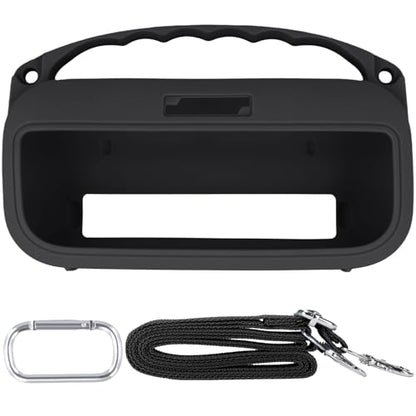 Silicone Cover for Bose SoundLink Flex Portable Speaker 2nd Gen | Scratch-resistant, Unhindered Sound, Silicone Construction, Portable Carrying Silicone Cover, Black Silicone Cover - color: Black Cover