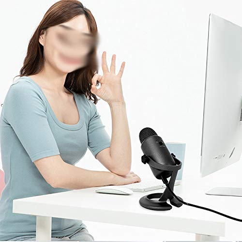 Microphone PC Condenser Vocals Recording Studio for Video Chatting Game Podcast