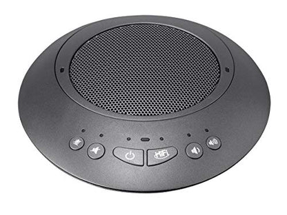 Workstream by Monoprice Wireless Omni Directional USB Conference Room Mic and Speaker, 360 Degree with Noise and Echo Cancellation