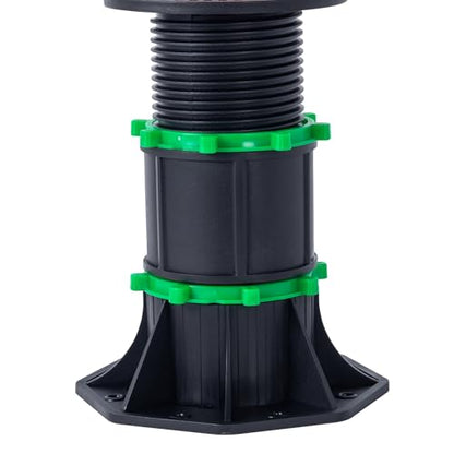 8 Pack Adjustable Deck Support Pedestal, Pedestal Extenders, Deck Leveler Lift Pedestal - size: Pedestal Extenders