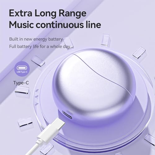 VANIR Open-Ear Wireless Earbuds, Bluetooth 5.4, ENC Noise Cancelling, 36H Playtime, IPX5 Waterproof, Built-in Mic, Lightweight Clip-On Design for Glasses & Small Ears, Sports & Workouts