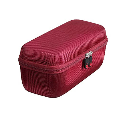 Hermitshell Hard Travel Case for Ortizan Portable Bluetooth Speaker (1st Gen) (Wine Red) - color: Wine Red