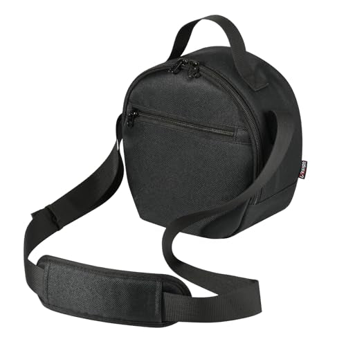 DJ Headphone Case with Adjustable Shoulder Strap Accessory Pocket Storage Bag for Headphone Headset