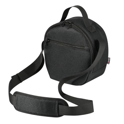 DJ Headphone Case with Adjustable Shoulder Strap Accessory Pocket Storage Bag for Headphone Headset