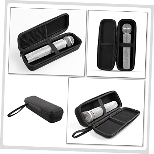 Abaodam EVA Shockproof Storage Bag Microphone Carrying Case with Handle