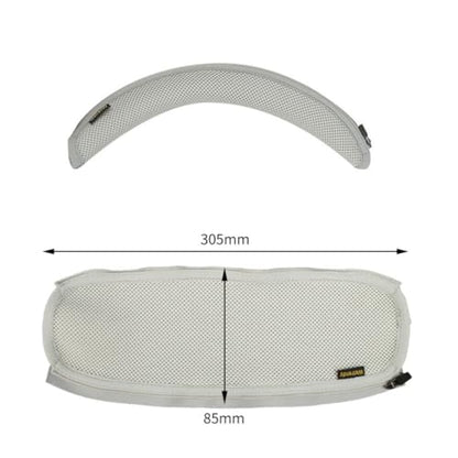 Protective Headband Cover Case Compatible with B&O Beoplay H9i/H9 Headphones,Headband Cushion Protector Pad Compatible with B&O Beoplay H8/H7/H6 with Zipper (Gray) - color: Gray