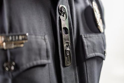TMK - Tactical Mic Klip | Two-Way Radio Microphone Clip for First Responder Uniforms - style: TMK2