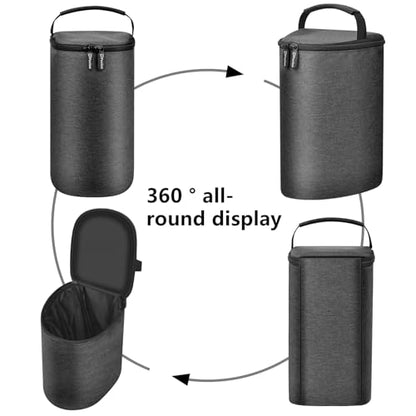 Immersion Blender Bag Compatible with KitchenAid Variable Speed Corded Hand Blender KHBV53, Storage for Dishwasher-Safe Blender Arm, Blending Jar with Lid and Pan Guard- Grey (Box Only)