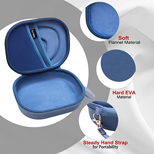 Case for JBL Tune 770NC/510BT/720BT/520BT/670NC/520C Headphones Blue | Hard Carrying Travel Case for JBL Live 770NC/670NC/680NC/780NC Headphones - color: Blue