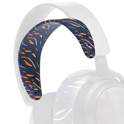 WC HeadbandZ Arctis Nova - Upgraded Silicone Headband for Arctis Nova Headsets by Wicked Cushions - Enhanced Flexibility, Comfort, and Style with Matching Earpad Designs | Navy Tiger - color: Navy Tiger