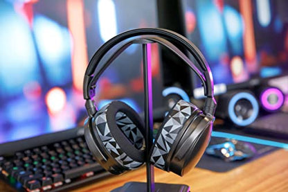 WC Freeze Maxwell Gen 1 - Cooling Gel Earpads for Audeze Maxwell 1 | Made by Wicked Cushions | Elevate Comfort, Durability, Thickness & Sound Isolation for Gaming | Geo Grey - color: Geo Grey