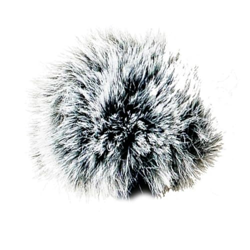 Furry Mic Covering Windscreen for Microphone Reduces Noise and Outdoor Interferences for Outdoor Guard