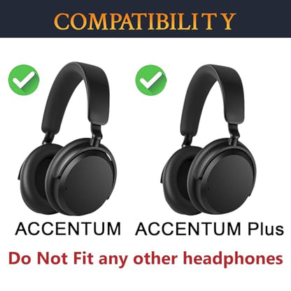 SOULWIT Earpads for Sennheiser Accentum(Plus) - Black