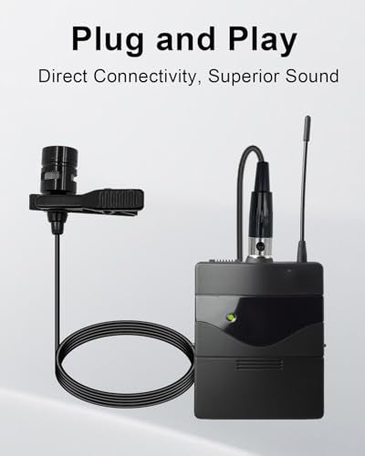 Lavalier Lapel Microphone Compatible with AKG Wireless Transmitter Unidirectional Condenser Mic (Mini XLR 3 Pin TA3F Plug only for AKG) - size: Mini XLR 3 Pin TA3F Plug (AKG)